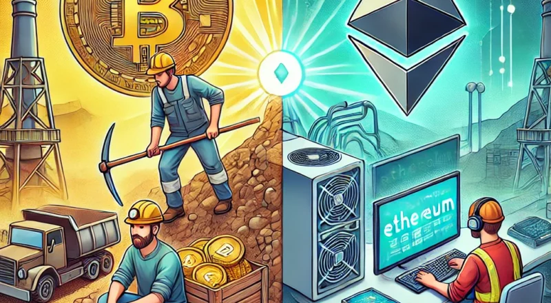 Bitcoin vs Ethereum